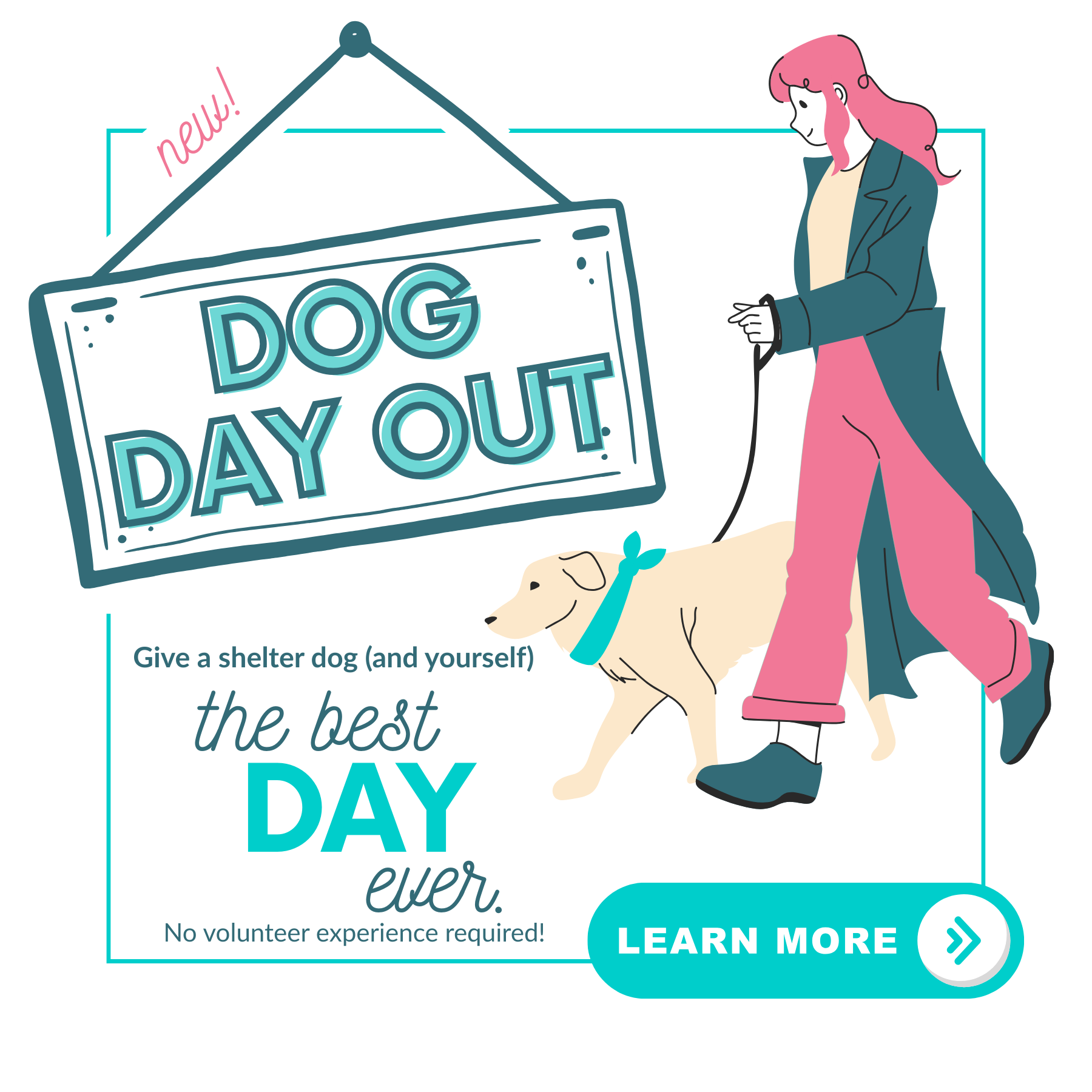 Dog Day Out: Take a shelter dog for a field trip!
