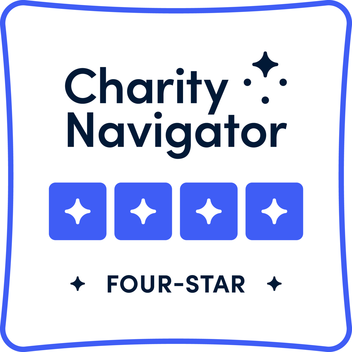 Charity Navigator 4-star rating
